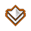 Guild Wars 2 commander tag with a sharp outline effect
